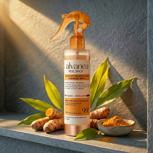 Body Peel Spray - Kojic + Turmeric