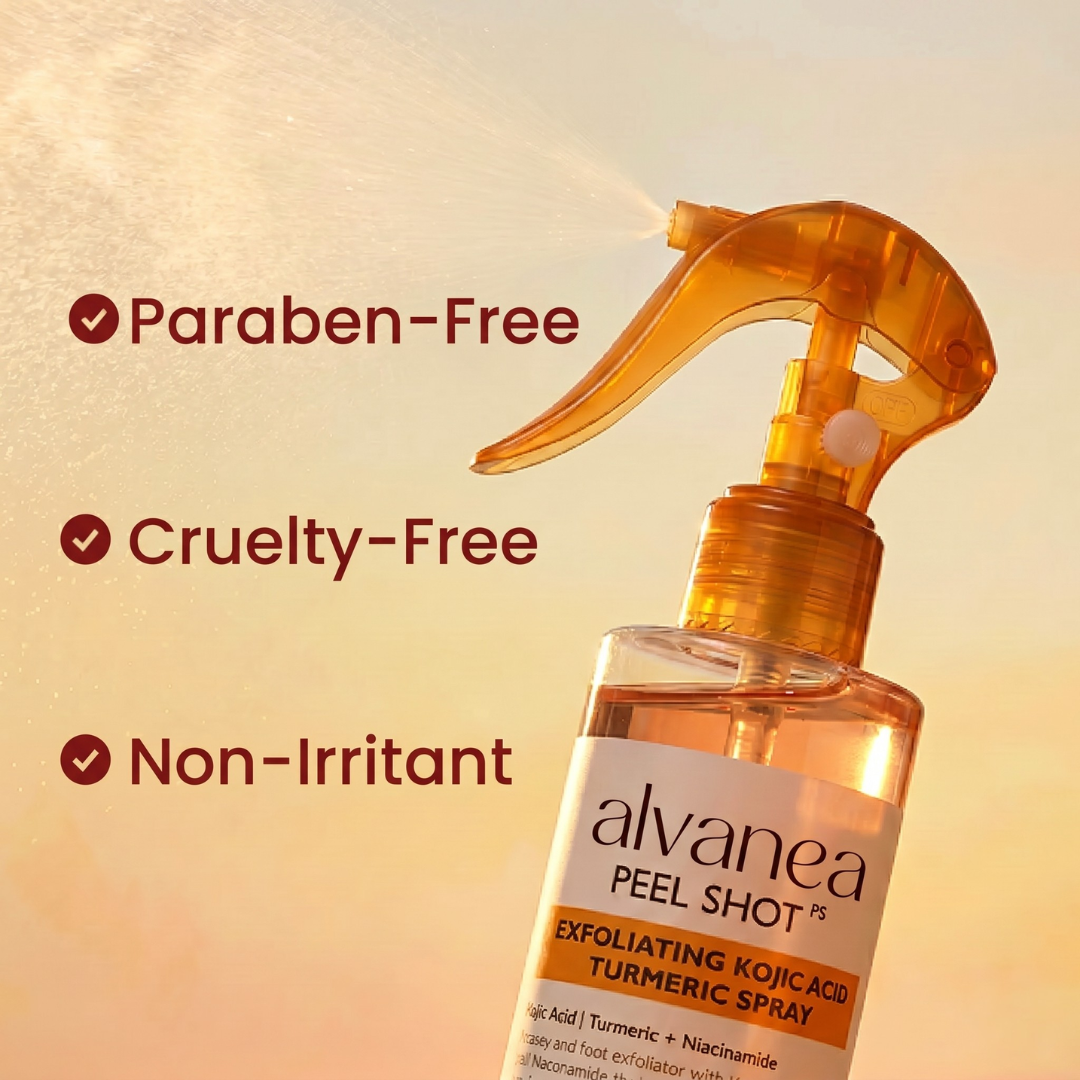 Body Peel Spray - Kojic + Turmeric