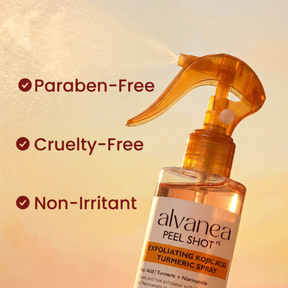 Body Peel Spray - Kojic + Turmeric