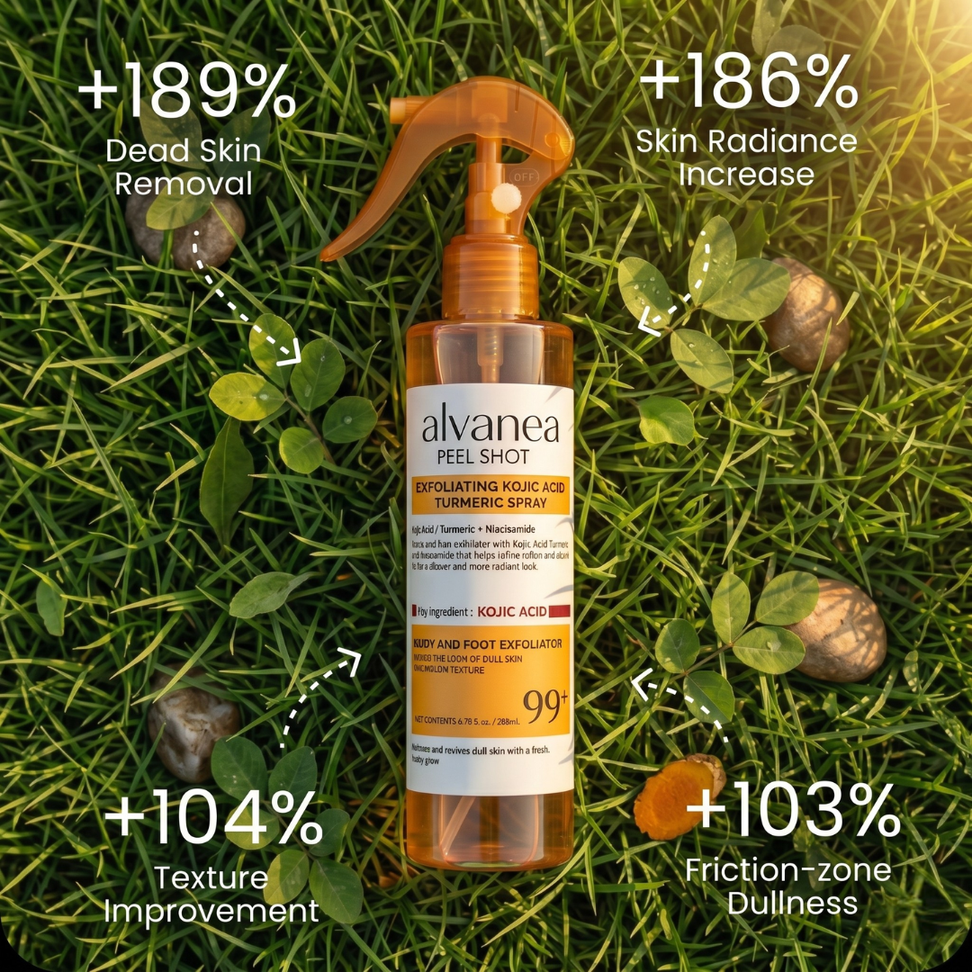 Body Peel Spray - Kojic + Turmeric