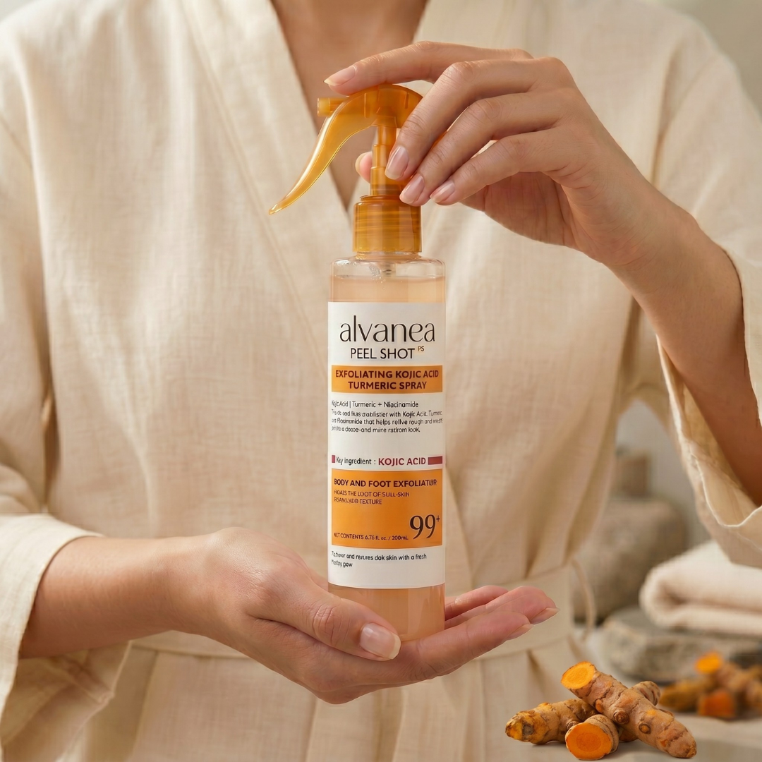 Body Peel Spray - Kojic + Turmeric