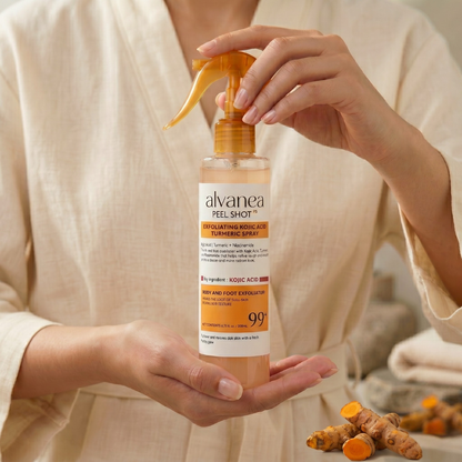 Body Peel Spray - Kojic + Turmeric